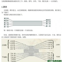 最简单学会五线谱的教程（口琴）
