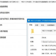 16G十分专业的二手车鉴定评估视频教程+技巧资料大全