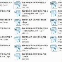 胎教音乐280天音乐全套方案10APE无损格式（带cue目录）