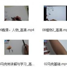 三川手绘网络课程11集视频