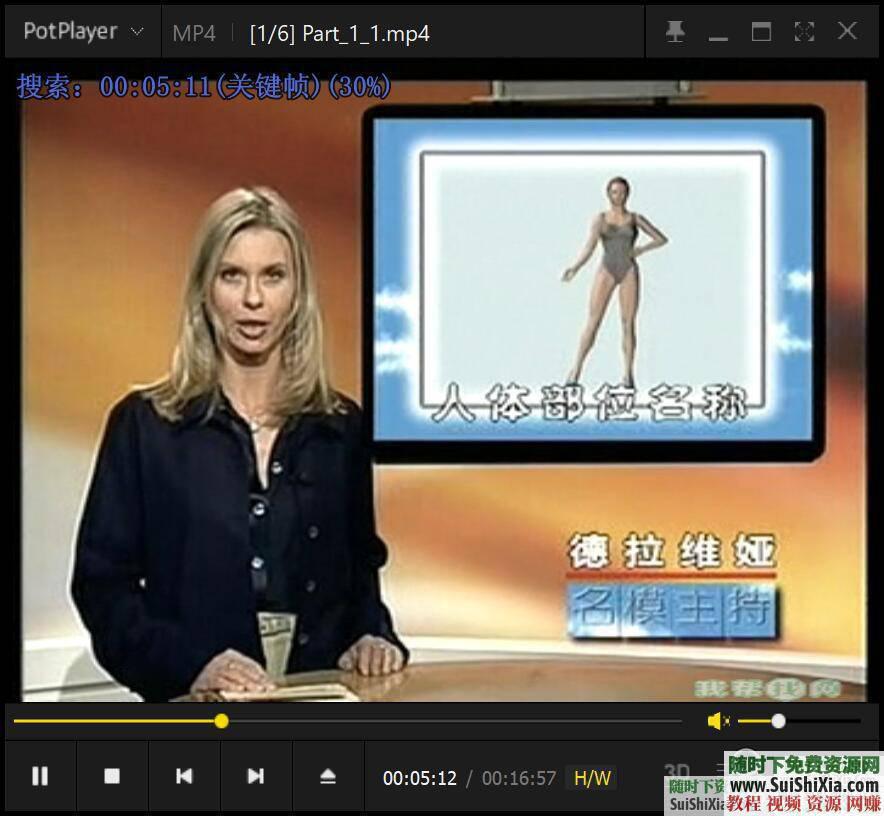 摄影学习走秀摆姿视频主持人与平面模特摆姿势教程  成为主持人+平面模特摆姿势教程摄影学习走秀摆姿视频训练模特写真 第7张