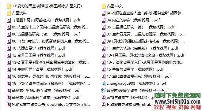 从入门到高手的星象推运星盘核心教程 最强占星资料合集  最强占星资料合集从入门到高手的星象推运星盘核心教程 第4张