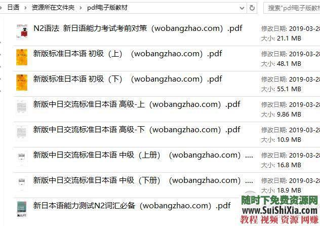 日本语视频 初级、中级、高级 新版中日交流标准 MP3 PDF资料  最全！新版中日交流标准日本语【初级、中级、高级】视频+MP3+PDF资料打包 第2张