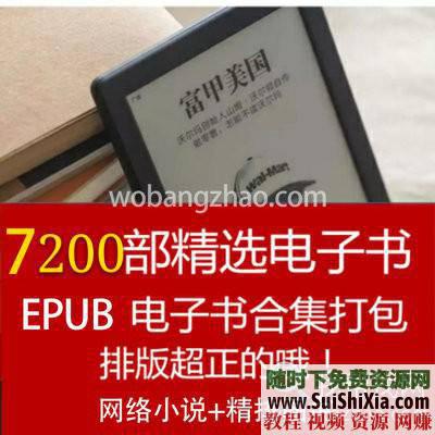 精排图书5000部 与EPUB网络小说2245部完结 15G  EPUB网络小说2245部完结+精排图书5000部共15G打包 电子书 第1张