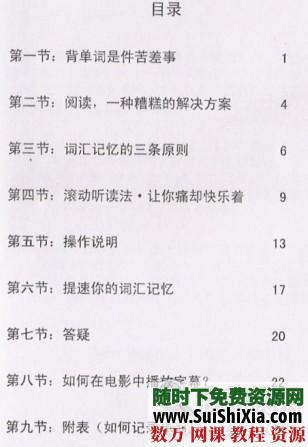 价值上万懒人记单词，单词全记牢，闪电背单词全套教程下载 [编号429661] 电子书 第13张