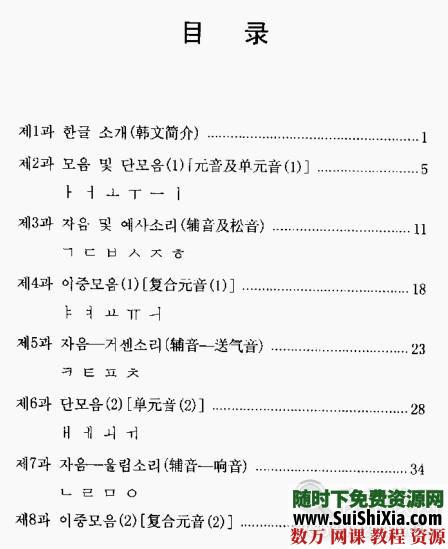 新速成韩国语mp3教程+pdf书籍教程 第2张