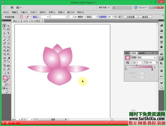 AI Illustrator CS5轻松学会视频教程-附素材包[全套打包] 第4张