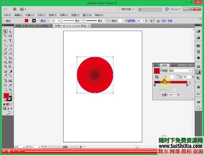 AI Illustrator CS5轻松学会视频教程-附素材包[全套打包] 第7张