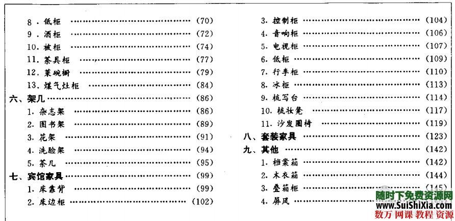 家具制作方法PDF图书 第2张