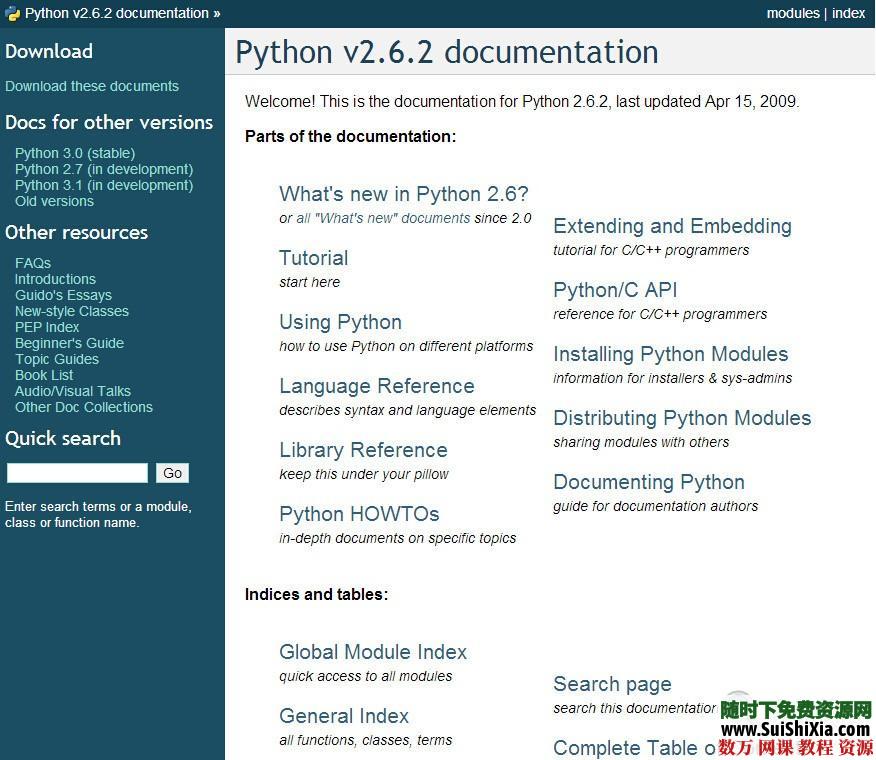 大量python教程（视频+书籍）打包下载 第1张