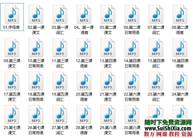 从零开始学习西班牙语视频、PDF、MP3教程 电子书 第8张