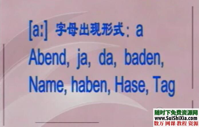 德语入门教程资料合集，十分有效 第2张