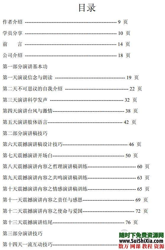 口才训练视频教程+PDF书籍全套 交际口才 第9张