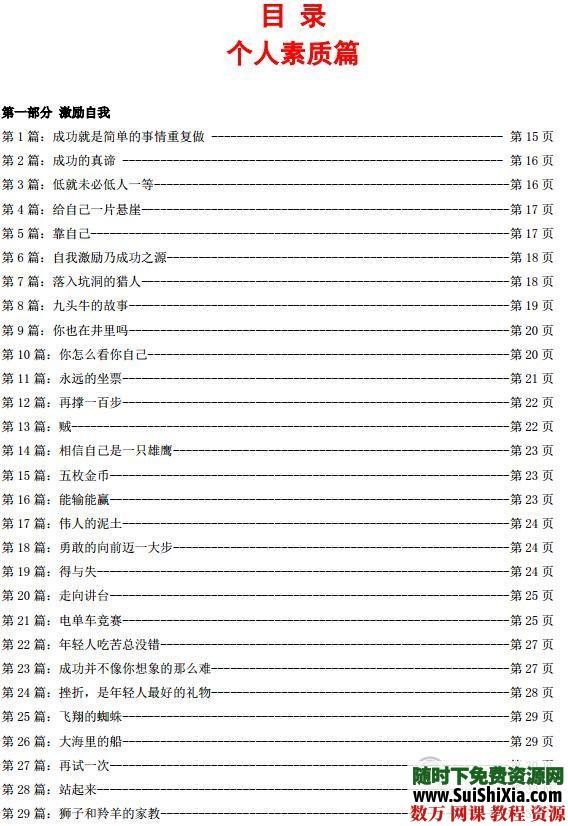 口才训练视频教程+PDF书籍全套 交际口才 第10张