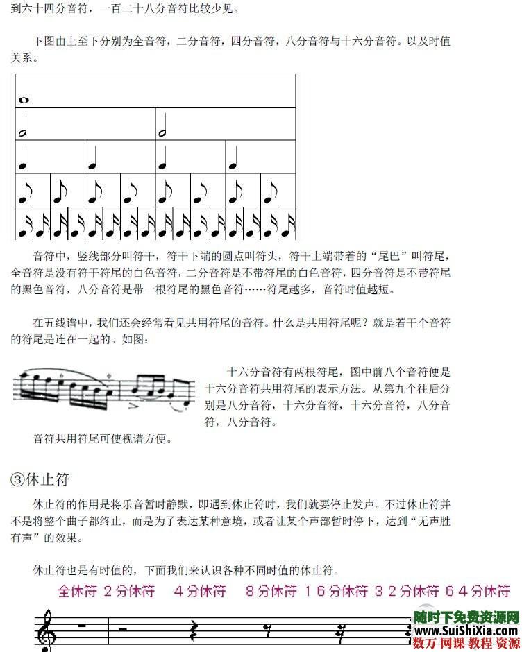 最简单学会五线谱的教程（口琴） 第3张