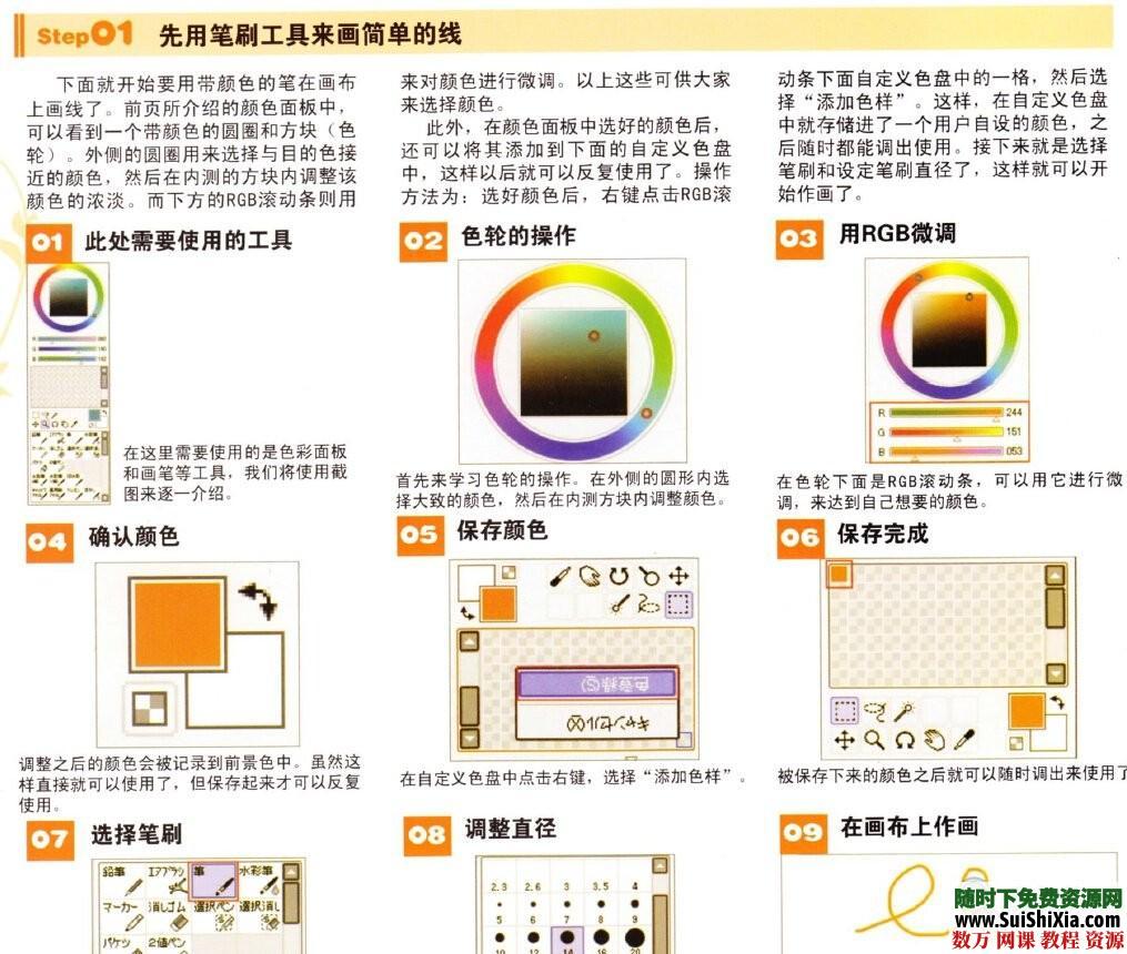 数码绘图教程PDF高清10本全集下载 第7张