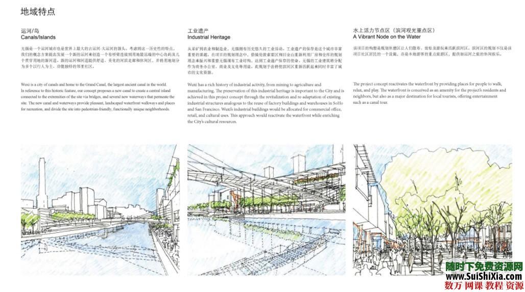 建筑设计分析图画法案例大全—概念与规划方案集完整版 第1张