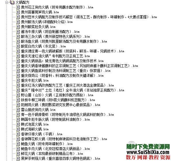 史上最牛2650道精品特色小吃技术秘方+各种热门小吃开店方案汇总（开店必备） 电子书 第3张