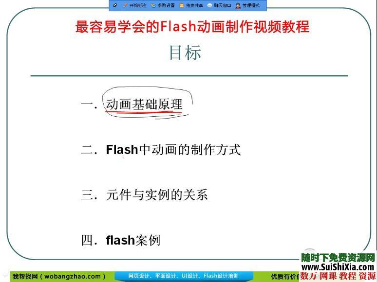 最容易学会的Flash动画制作视频教程打包下载 第2张