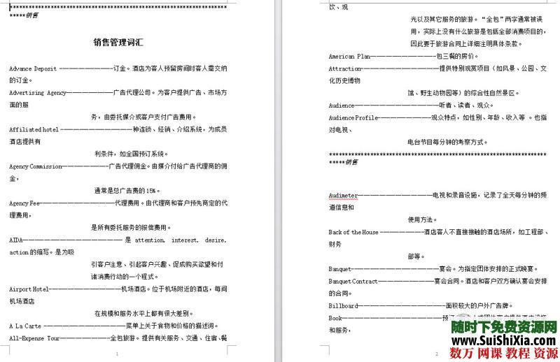 含金量很高的酒店管理电子资料批量打包下载 营销 第10张