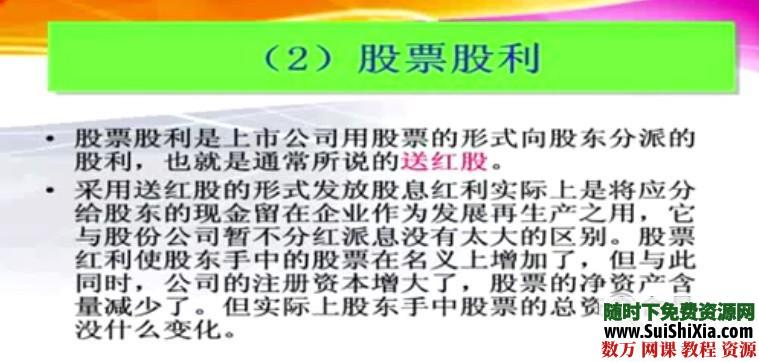 股票入门基础知识学习视频教程23集 第7张