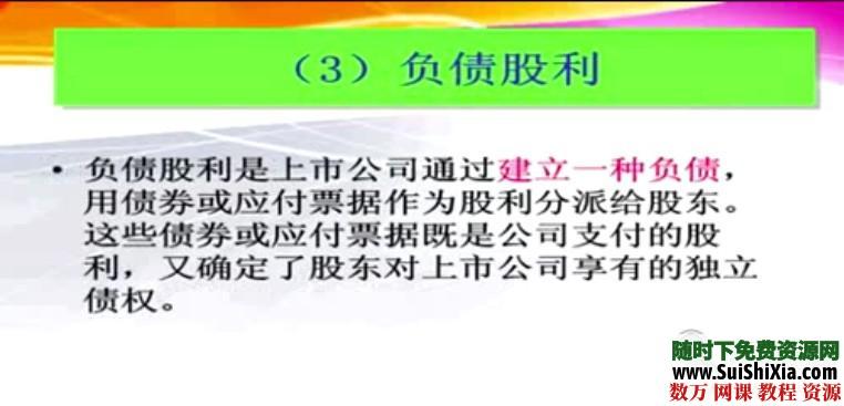 股票入门基础知识学习视频教程23集 第8张