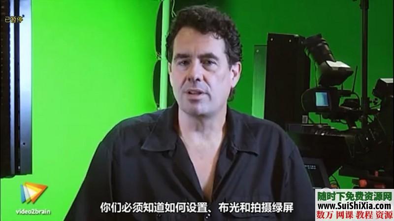 绿屏抠像和虚拟影像合成技术视频打包下载（中文翻译） 第2张