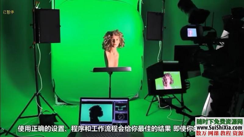 绿屏抠像和虚拟影像合成技术视频打包下载（中文翻译） 第4张