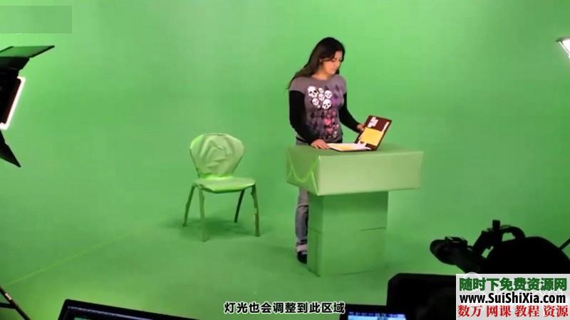 绿屏抠像和虚拟影像合成技术视频打包下载（中文翻译） 第9张