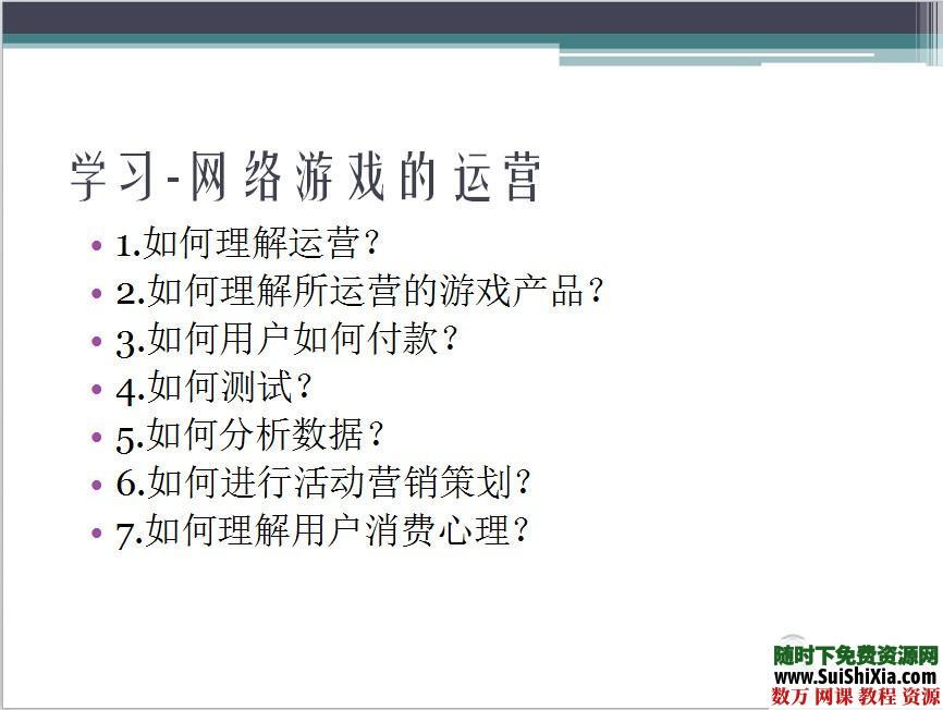 网络游戏运营教程84页 第3张