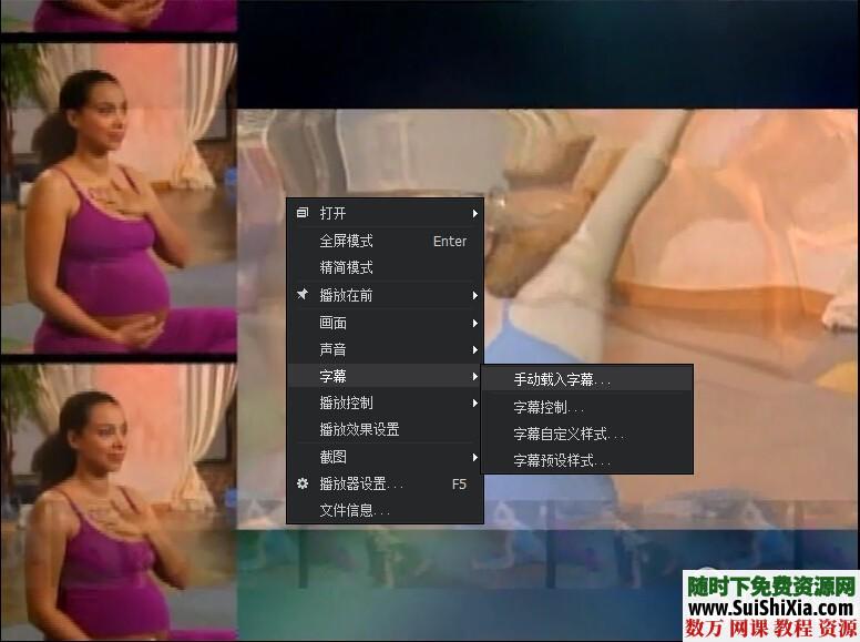 孕妇瑜伽视频教程（中文字幕_中文配音） 第1张