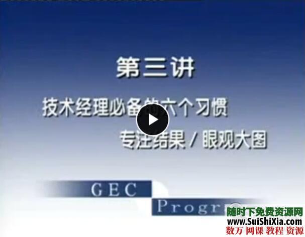 从技术走向管理视频教程下载，成功转型技巧 营销 第2张