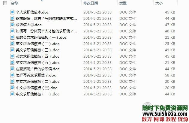 求职材料的制作与样例 第2张