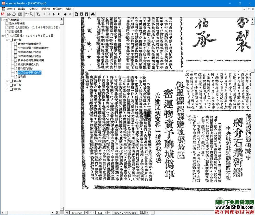超强 1946-2012年 人民日报PDF合集 第6张