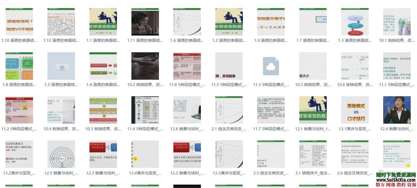 潜能NLP奇迹口才交流提升视频课程 交际口才 第5张