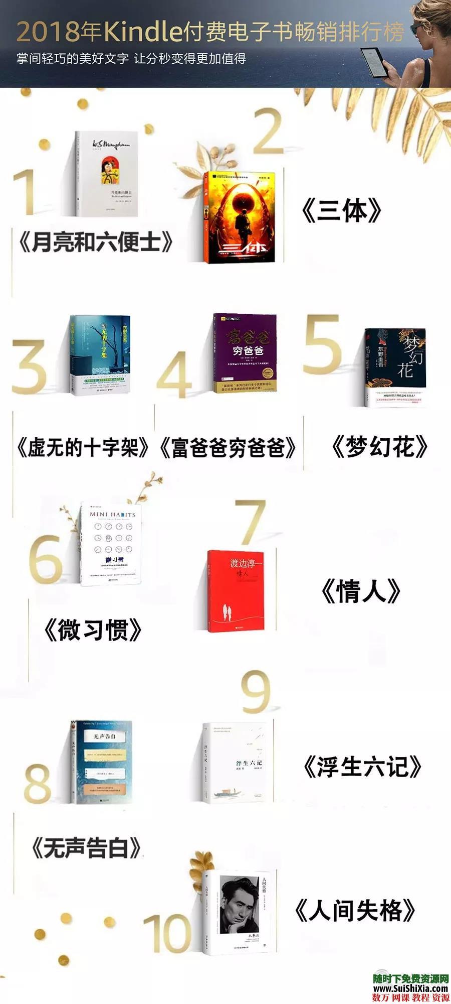 kindle阅读2018年电子图书TOP40排行榜 电子书 第4张