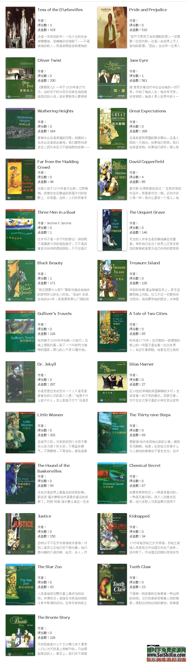 必需珍藏的牛津书虫1-6级全套 电子档+音频 美绘光盘！ 英语学习 第4张