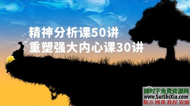 精神分析50讲+走出心理阴影重塑强大内心创伤30讲音频课程 第1张