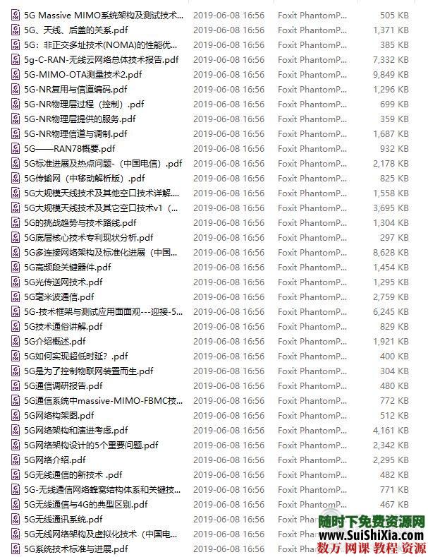 前沿技术之5G网络技术通信资料以及行业应用案例 第4张