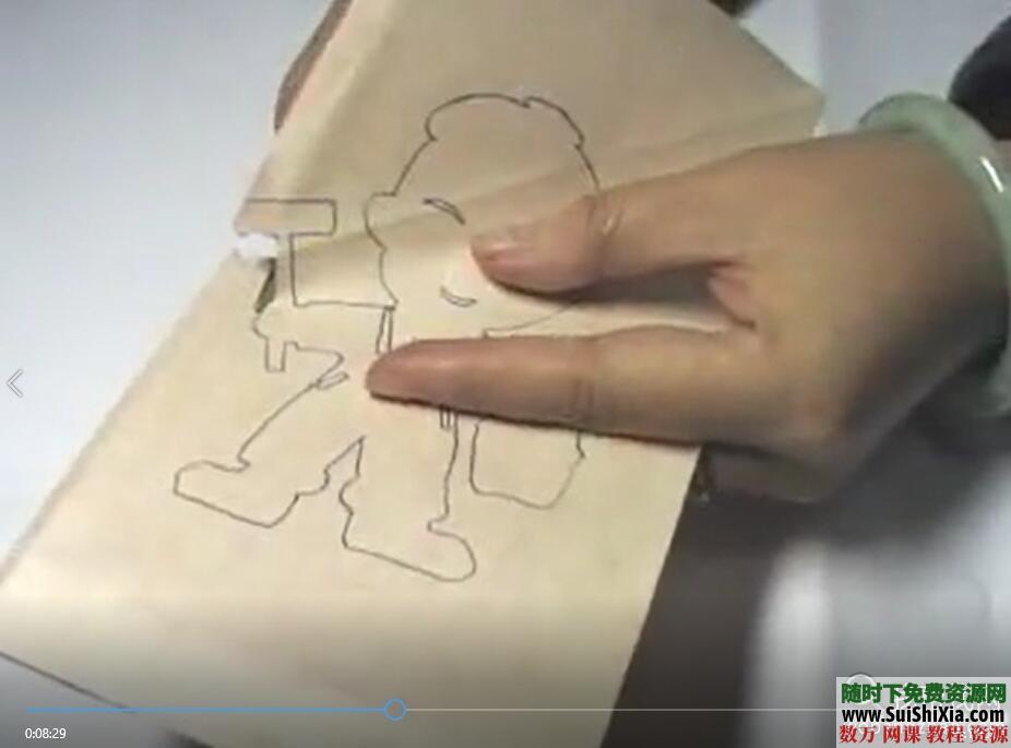 儿童创意剪纸手工彩泥视频以及涂鸦教程和PDF书籍 第7张