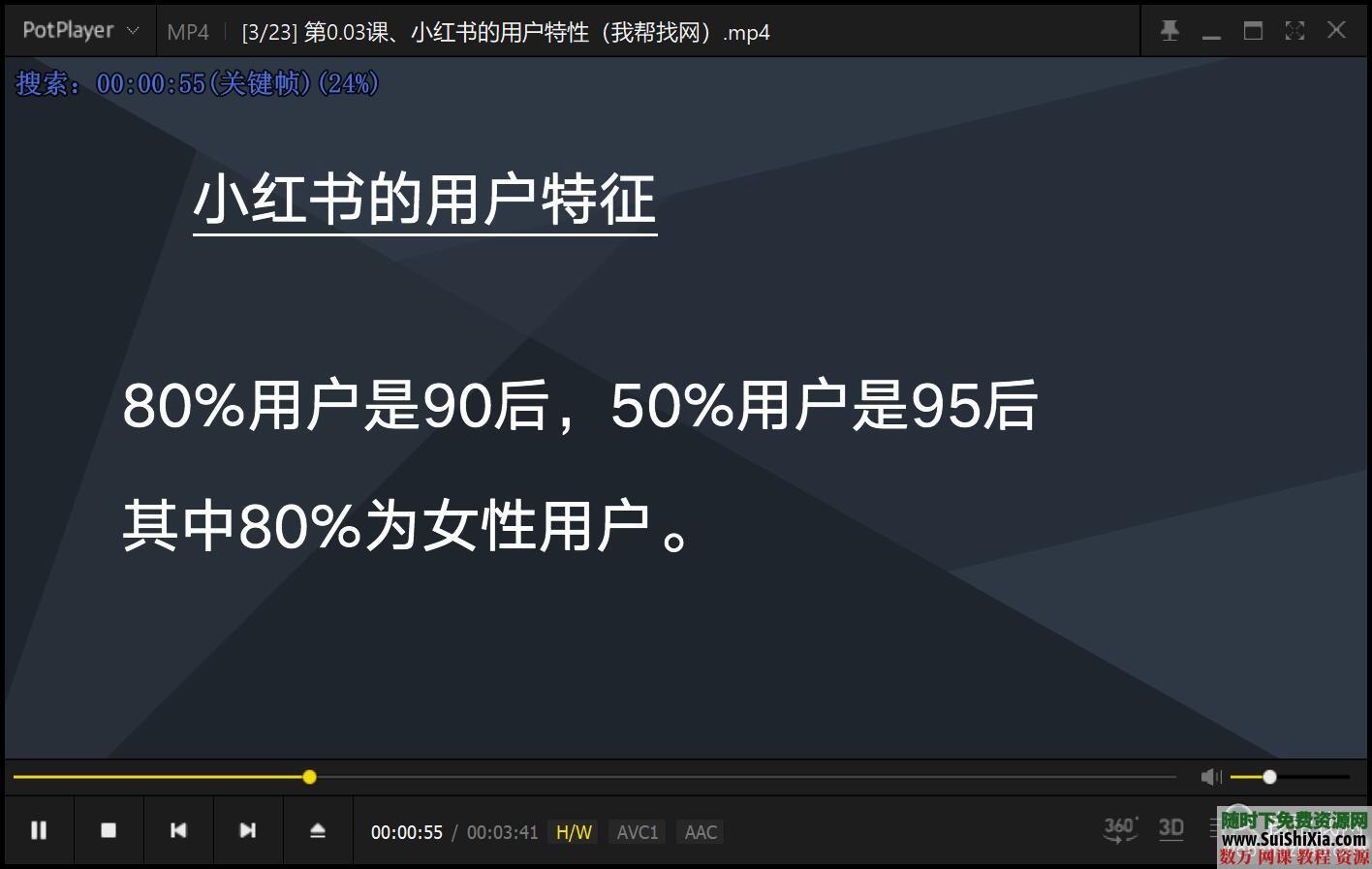 干货！2019小红书视频教程店铺推广引流运营品牌打造文案写作变现排名计划课程 营销 第9张