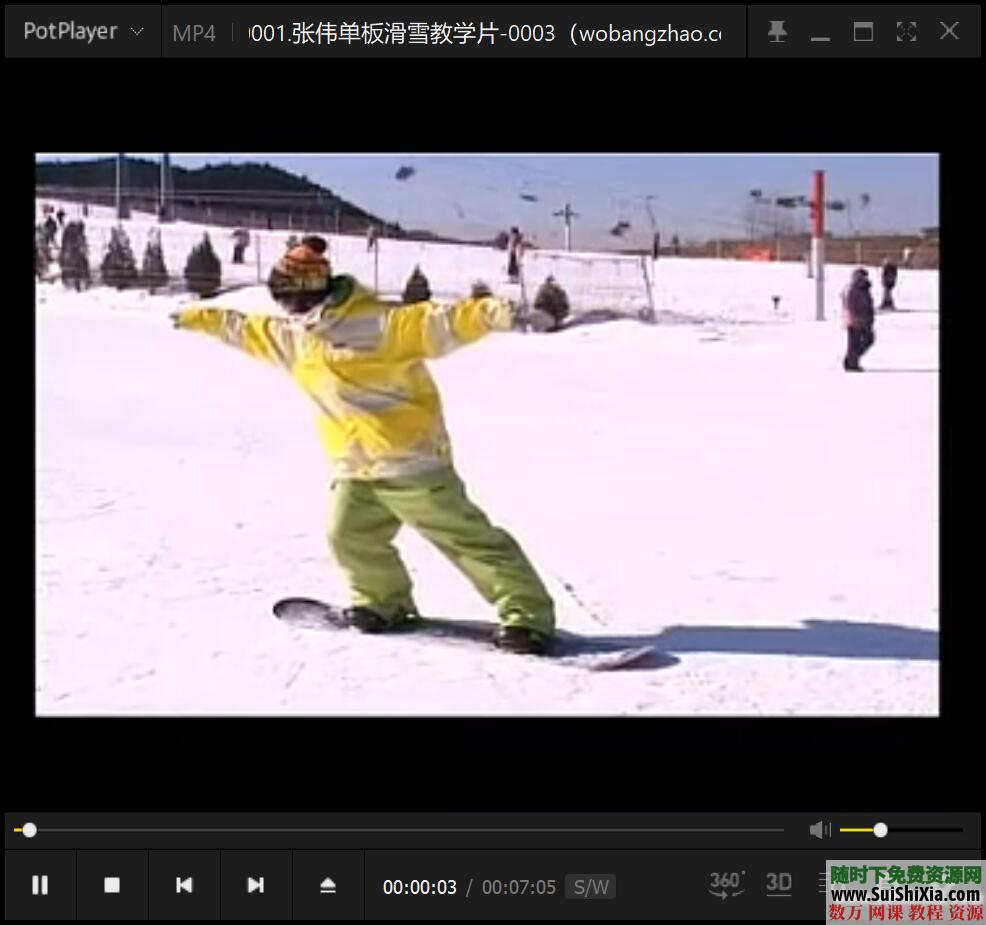 打包国内外最专业的自学单双板滑雪视频教程 第9张