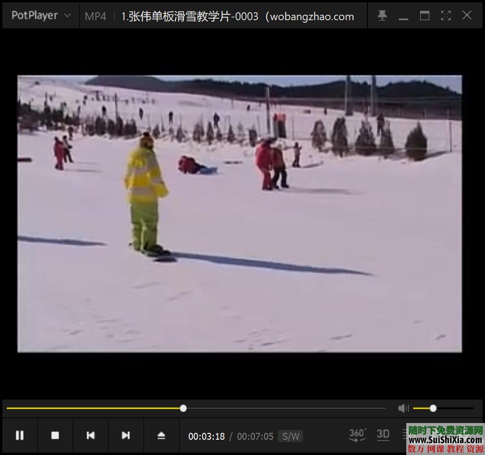 打包国内外最专业的自学单双板滑雪视频教程 第10张