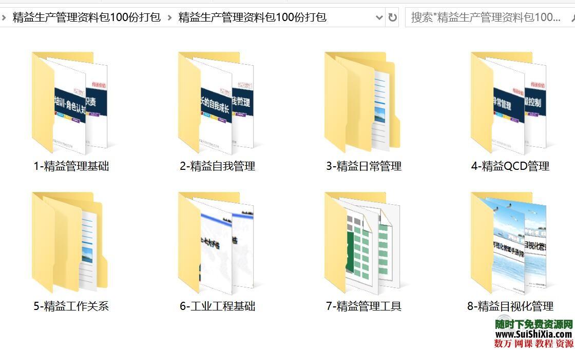 精益生产管理资料包100份打包 第1张