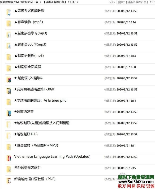 零基础自学越南语发音语法入门视频教程软件MP3资料大全下载 第8张