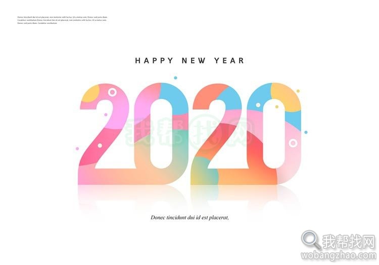 2020年鼠年日历台历元素PSD、JPG、PPT、视频、剪纸、海报模板素材大全 第36张